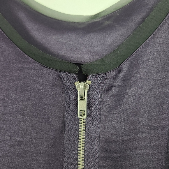 Simply Vera Vera Wang Plum Sheath Pockets Embellished Cocktail Dress Size 10 - Picture 11 of 11